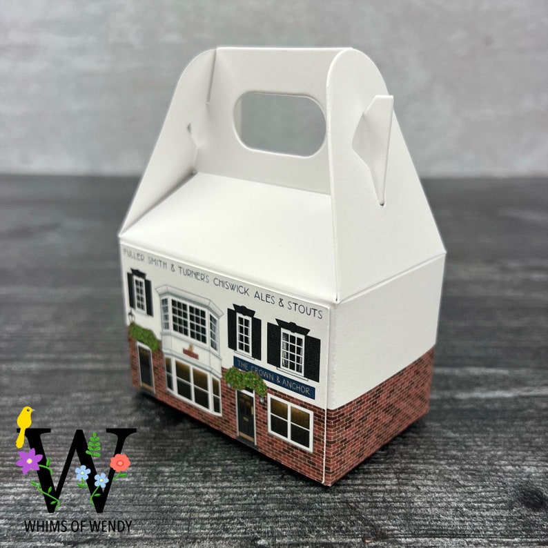 Ted Lasso London Pub Gable Boxes UK Britain British Etsy