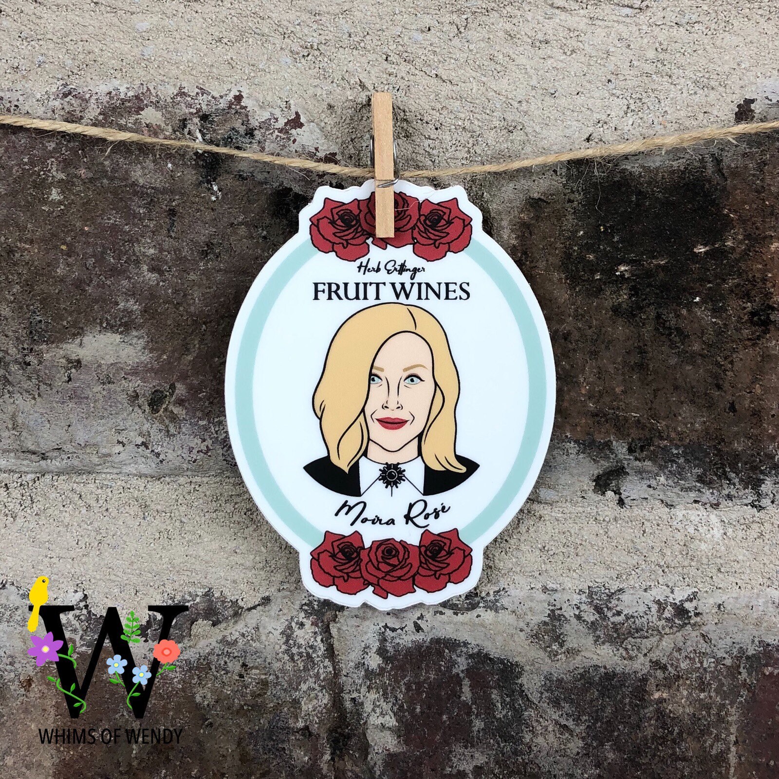 Schitts Creek Moira Rose Herb Ertlinger Fruit Wine Etsy