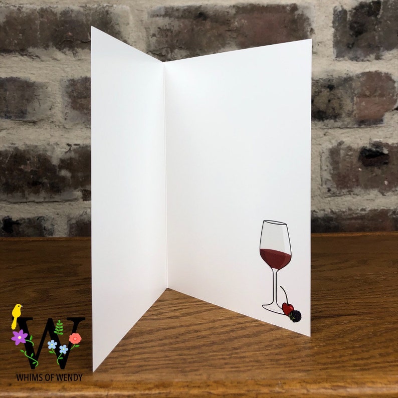 Schitts Creek Moira Rose Fruit Wine Greeting Card Etsy