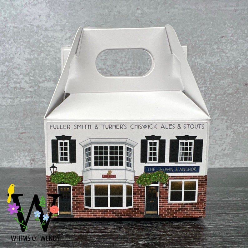 Ted Lasso London Pub Gable Boxes UK Britain British Etsy