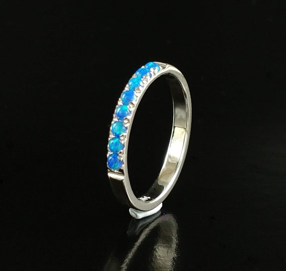 bague or opale bleue bague or opale bleue