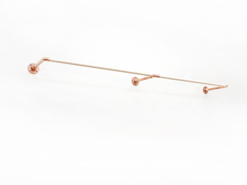 Wall Mounted Copper Clothing Rack W-Rack image 2