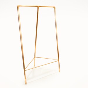 TriRack Copper Clothing Rack Triangle Rack image 3