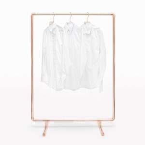 Minimal Copper Clothing Rack • Freestanding • Rec-Rack
