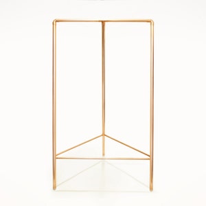 TriRack Copper Clothing Rack Triangle Rack image 2