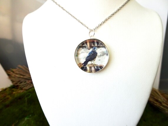 Hawk Pendants Hawk Jewelry Bird Pendants Hawk Necklace Shaman