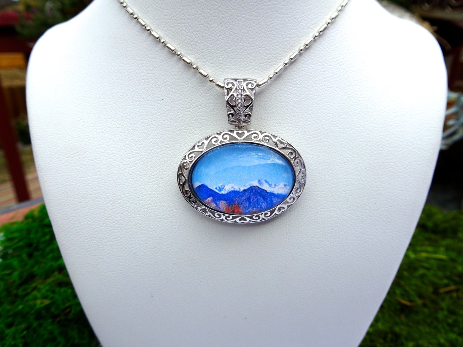Silver Mountain Jewelry, Colorado Jewelry, Mountain Wedding Gift, Gift