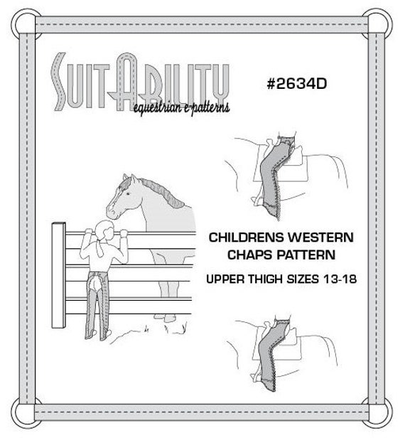 Western Chaps Sizing Chart