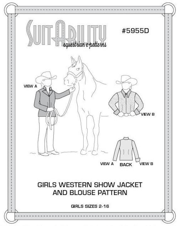Ensemble Gilet Et Chemise Western Pour Femme – équitation – Fait Main (bleu Océan)