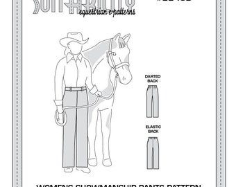 PDF Women's Showmanship Pants Pattern
