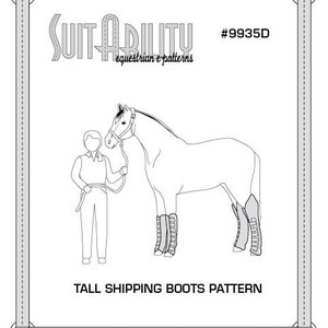 Horse Quarter Sheet Sewing Pattern (Instant Download) 