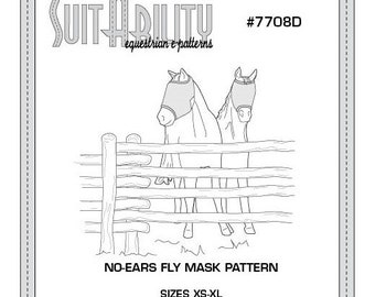 PDF No Ears Fly Mask Pattern