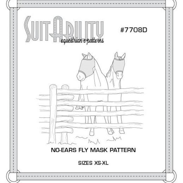 PDF No Ears Fly Mask Pattern