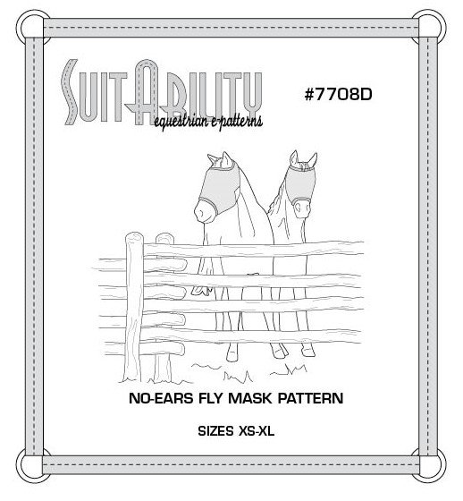 PDF No Ears Fly Mask Pattern