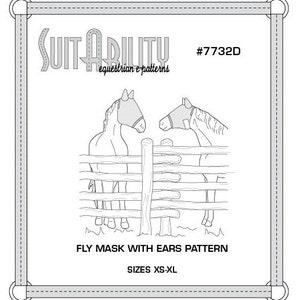 PDF Fly Mask With Ears Pattern