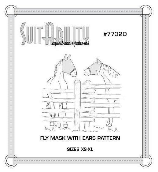 PDF Fly Mask With Ears Pattern