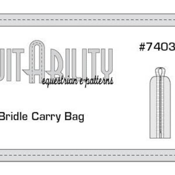 PDF Bridle Carry Bag Pattern