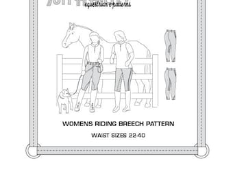 PDF Women's Riding Breech Pattern