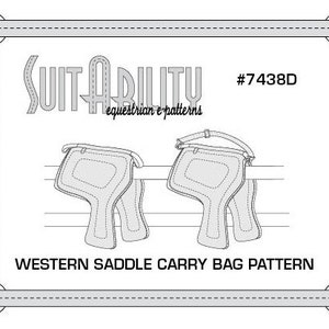 PDF Western Saddle Carry Bag Pattern
