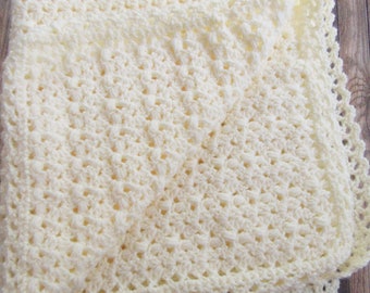 CROCHET PATTERN / Baby Blanket / Afghan / Easy Crochet Pattern / New Baby / Infant / Instant Download