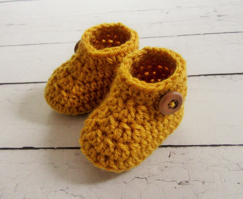 BABY BOOTIES PATTERN Crochet Baby Pattern Infant Shoes Pattern Crib Shoes Pattern Infant Pattern Baby Gift Pattern Instant Download
