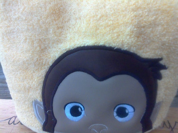 george hooded towel