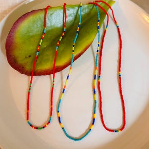 Handmade Seed Bead Necklaces – Chokers - Pick just 1 or bundle
