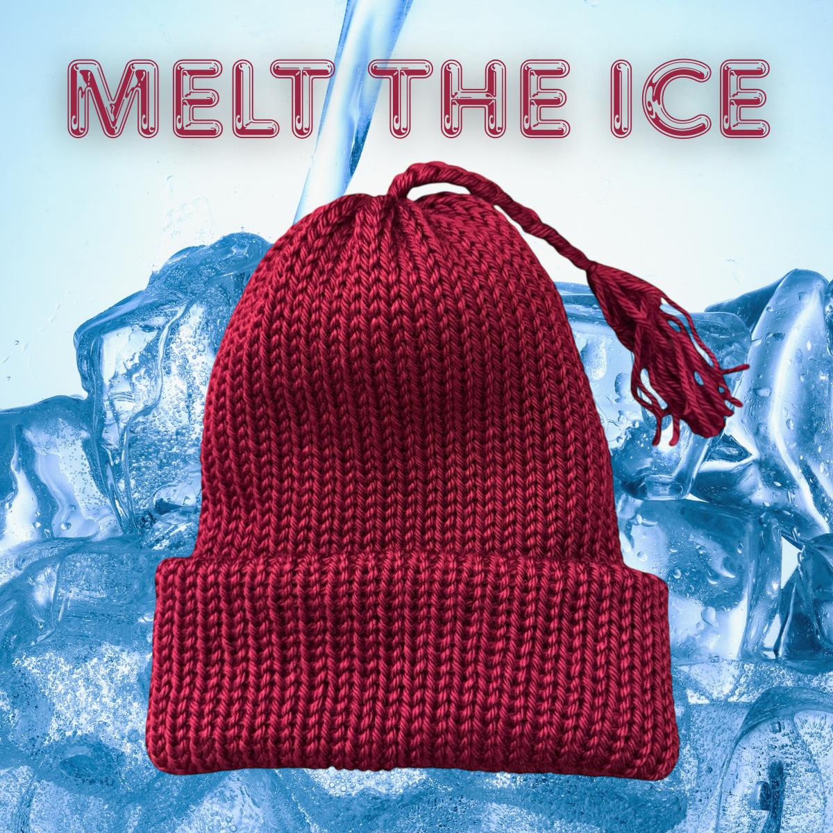 Vintage Cranberry Red Corduroy Point Top Beanie Hat The North Cap - Hand-knit Norwegian Wool Beanie Hat for All  main image 4