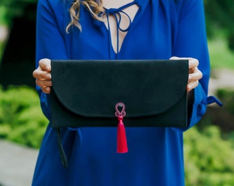 Soutache HANDTASCHE blau dunkelblau TASCHE, pink rose fucsia fuchsia,Tasche mit Quasten, handtaschemit Quasten, tasche mit Quaste