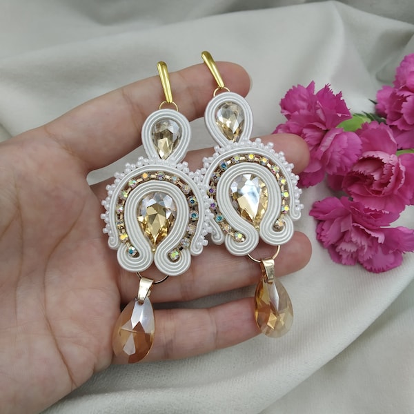 BRIDE SET soutache conjunto de boda