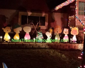 handmade wood outdoor 8 piece charlie brown christmas set - Handmade Wooden Outdoor Christmas Decorations handmade wood outdoor 8 piece charlie brown christmas set - Handmade Wooden Outdoor Christmas Decorations