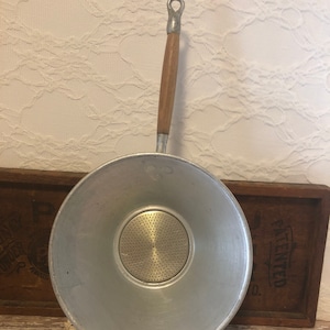 Vintage Strainer Wood handle