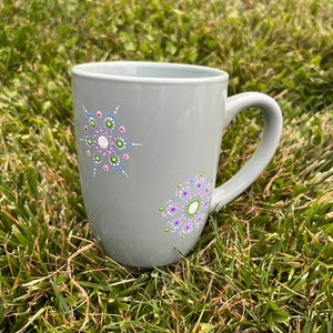 Mellow meadows mandala mug