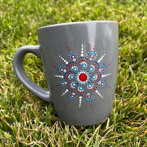 Patriotic splendor mandala mug