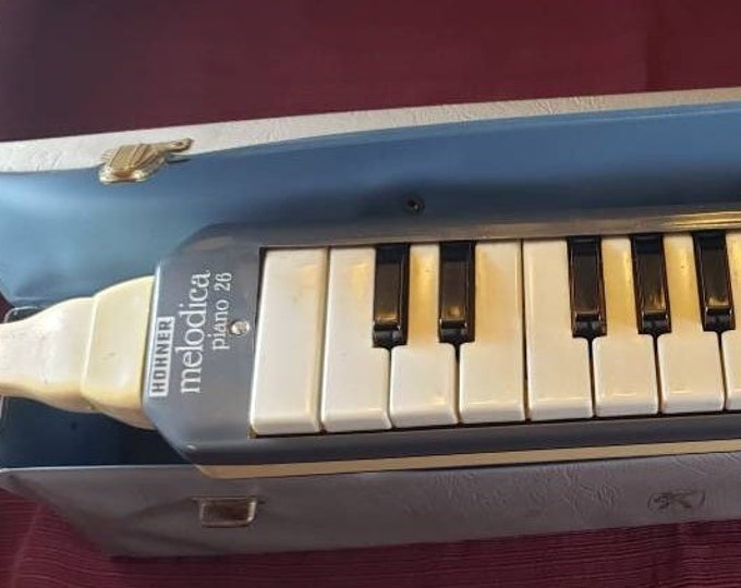 Vintage Hohner Melodica Piano 26 Made in Germany Original Case Etsy