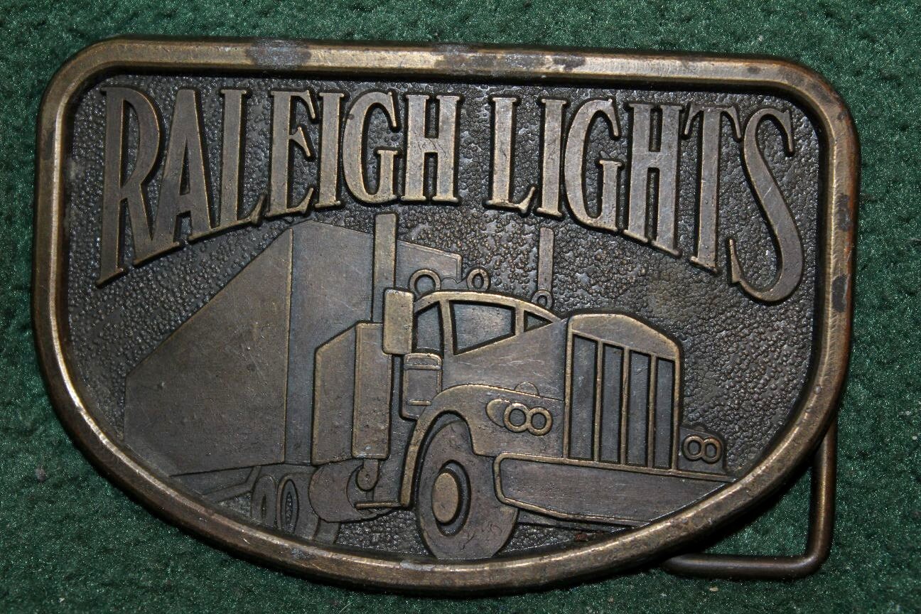 Vintage Raliegh Light Western Belt Buckle | Etsy