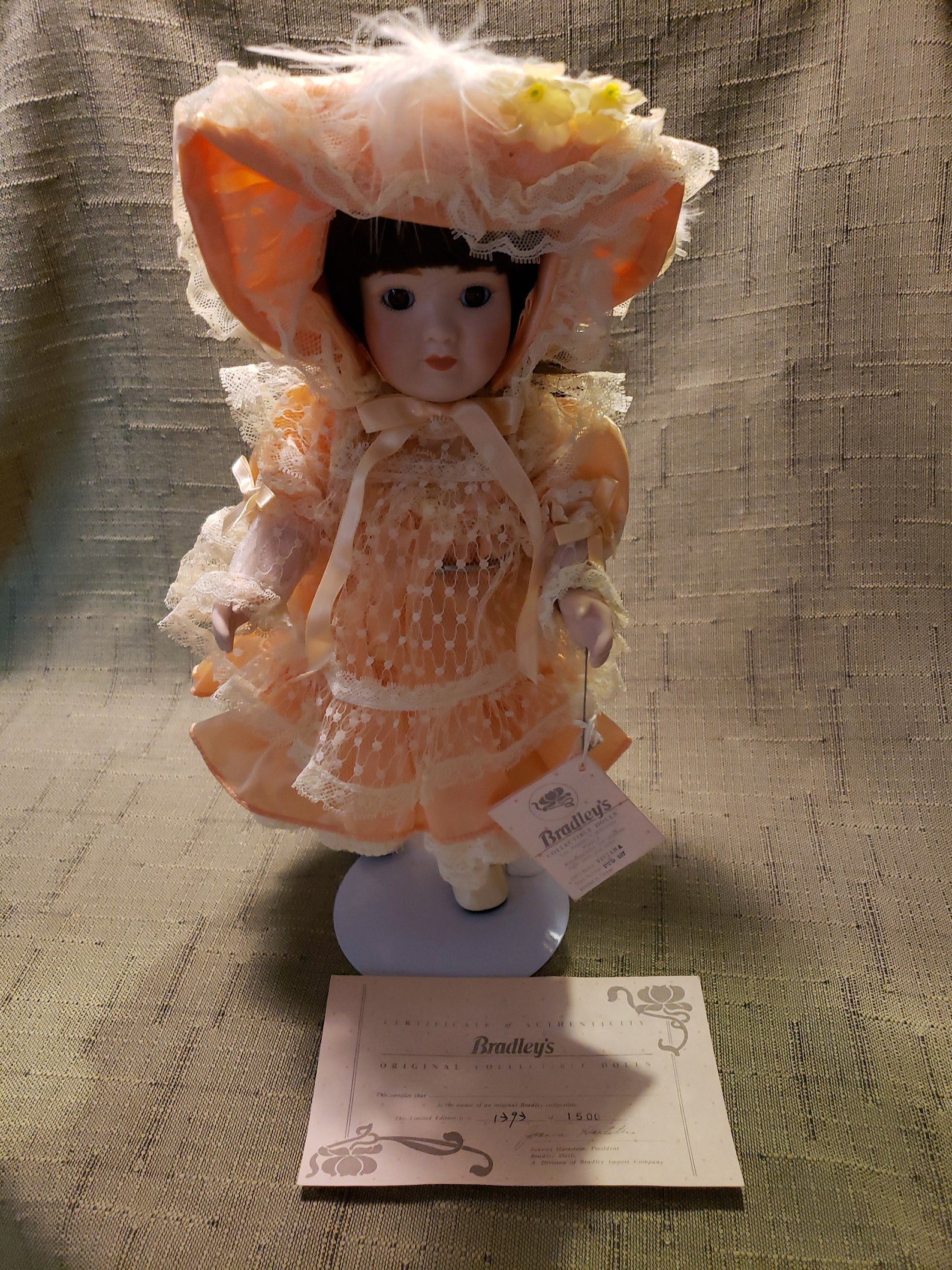 Vintage Bradley's Dolls Viviana PTD 107 Collectible Etsy