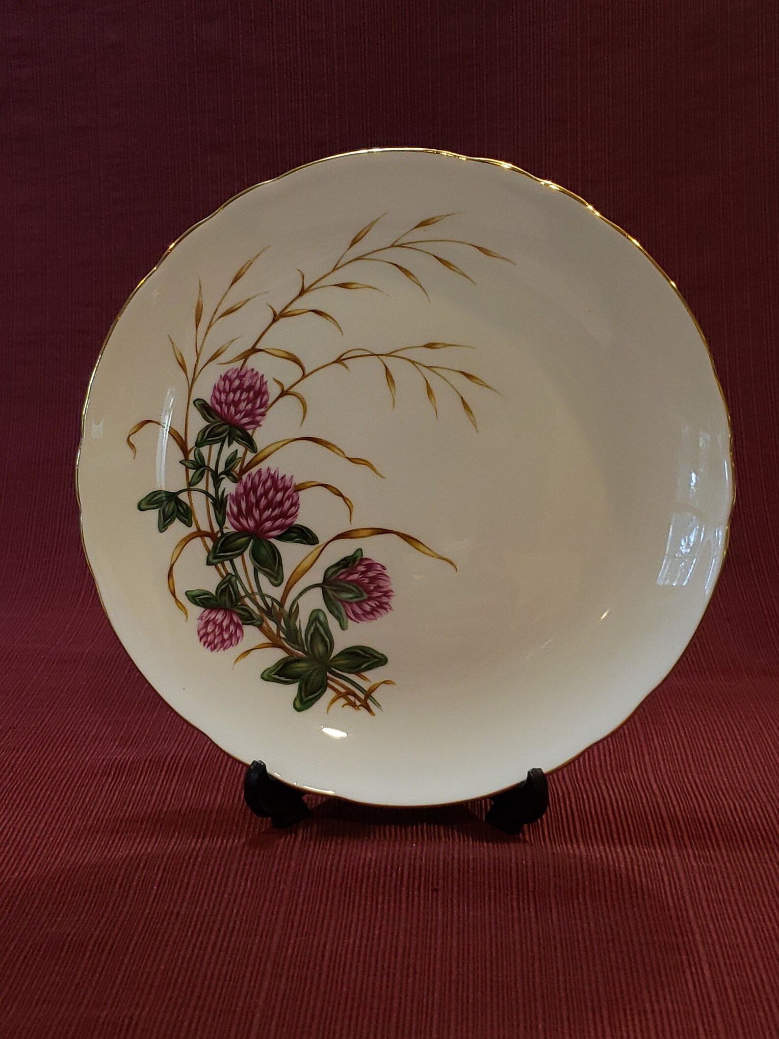 Vintage Tuscan Fine English Bone China Decorative Plate Four Etsy