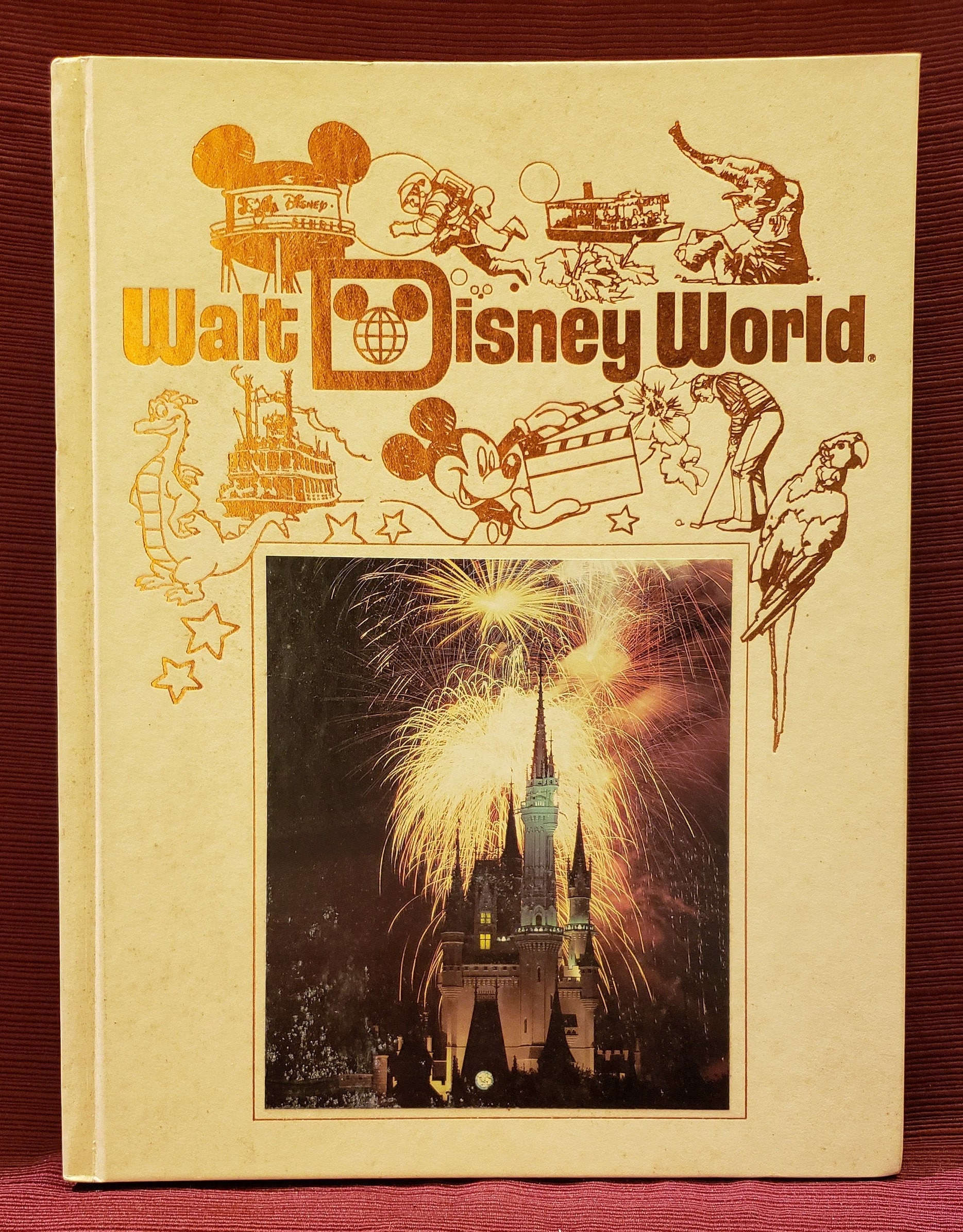 Vintage Walt Disney World Souvenir Book Featuring Sections on Etsy
