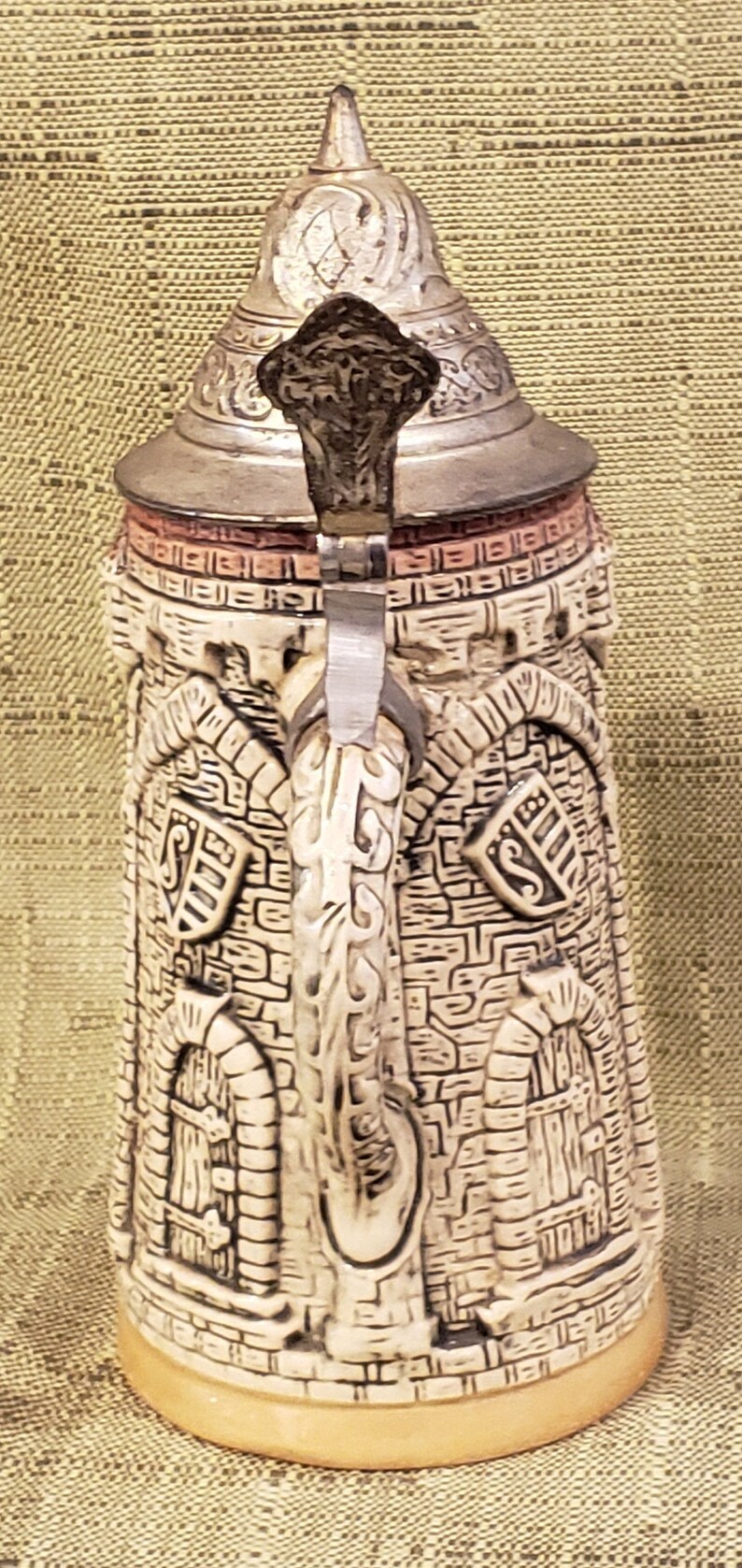 Vintage DBGM 63 German Stoneware Beer Stein Tankard With Etsy