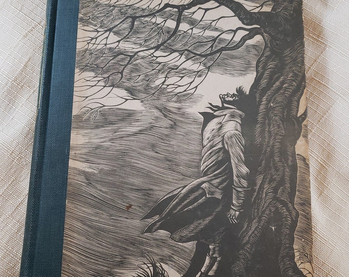 Vintage 1943 Wuthering Heights Hardback Book by Emily Bronte
