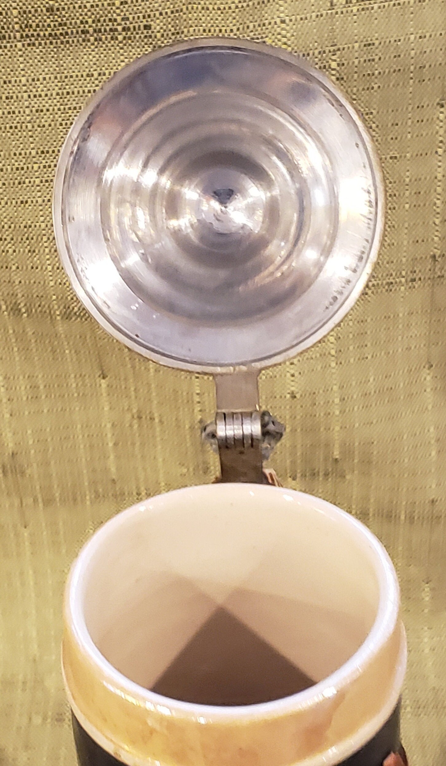 Vintage Thorens Music Box 0.5 Liter Stoneware Beer Stein Etsy