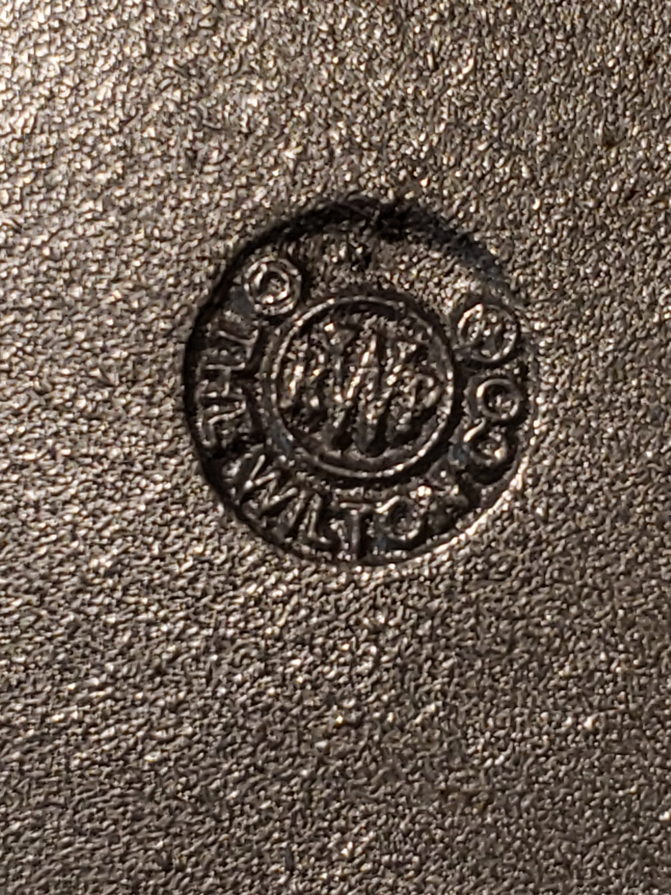 Vintage the Wilton Company Armetale Round Silver Color Metal Etsy