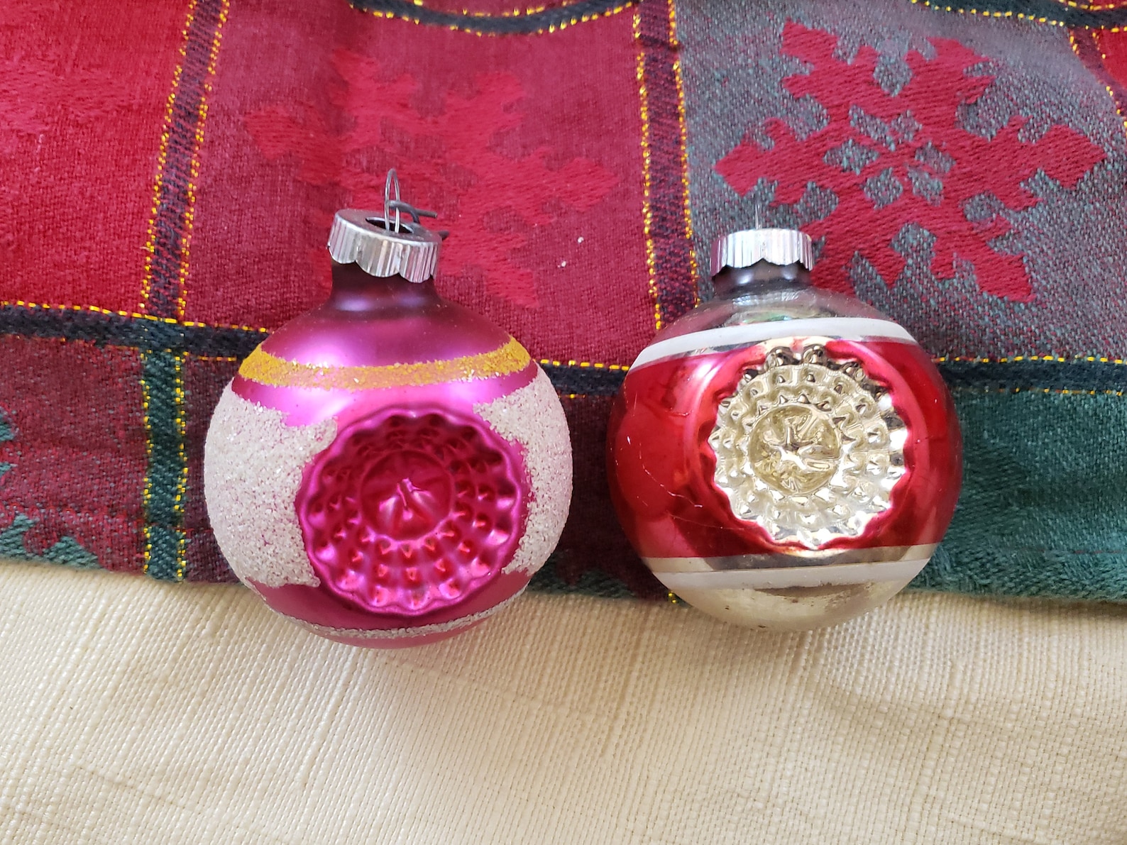 Vintage Set of 13 Decorative Breakable Ornaments With Vintage Etsy