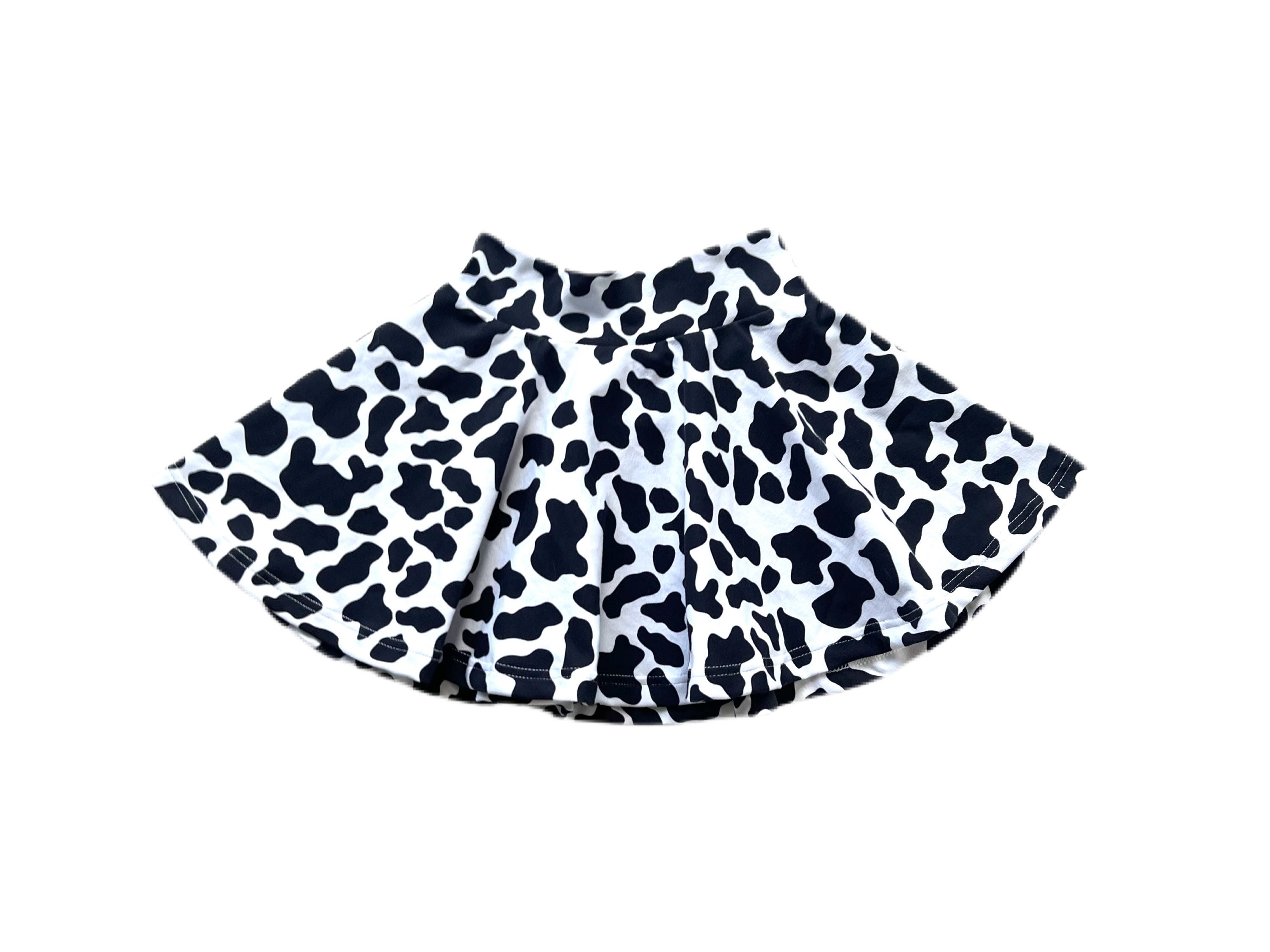 Cow print 2025 skirt toddler