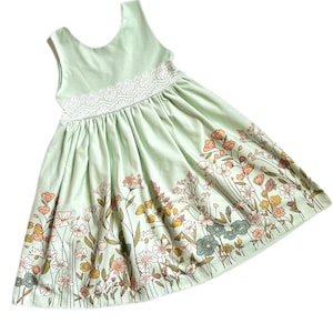 Spring Twirl Dress for Girls, Toddler Outfits, Fancy Spring Dress, Toddler Outfits, Twirl Dress, Baby Flower Girl Dress