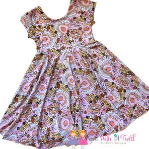 Back to School Dress, First Day of School Outfit, Kindergarten Dress, Art Dress, Long Sleeve Dress, Girls Fall Clothes