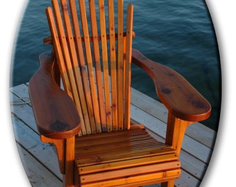 MC2 Muskoka Chair Adirondack Chair Plans and Full Size Patterns E Size Drawings PDF File. Etsy