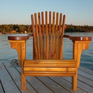 MC2 Muskoka Chair Adirondack Chair Plans and Full Size Patterns E Size Drawings PDF File. Etsy image 2