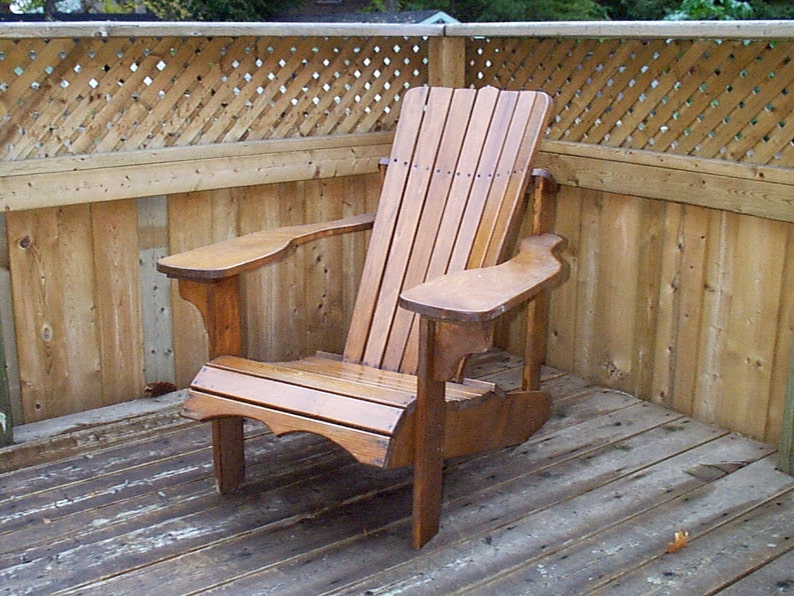 MC1 Muskoka/adirondack Chair Plans & Full Size Patterns PDF File. Etsy